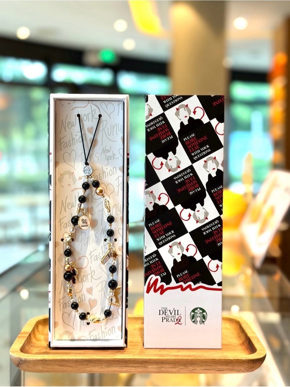 Starbucks China x The Devil Wears Prada "Miranda” Phone Charm READY TO SHIP